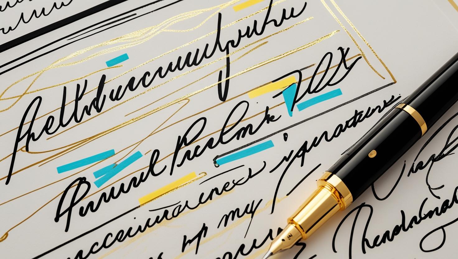 Signature & Writing
